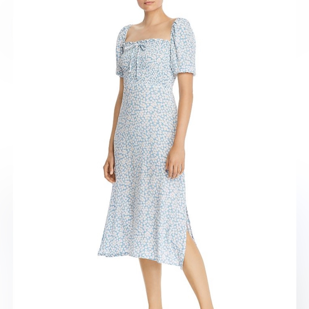Faithful the Brand Majorelle Floral Midi Dress Size 4